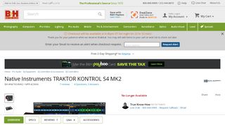 
                            13. Native Instruments TRAKTOR KONTROL S4 MK2 23666 B&H Photo ...