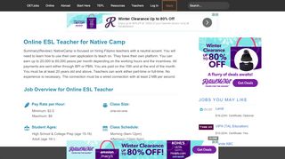 
                            13. NativeCamp - Jobs, Reviews, and Tips! - OETJobs