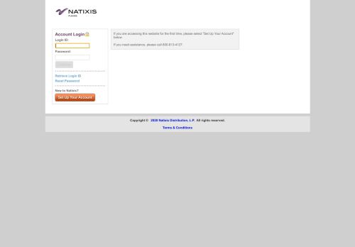 
                            3. Natixis > Account login