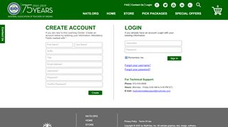 
                            10. NATS Live Learning Center 6.0 - Login