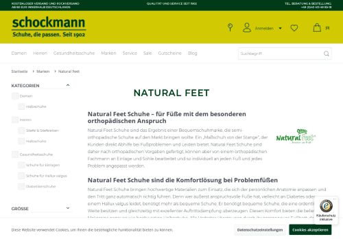 
                            6. Natural Feet Schuhe versandkostenfrei online kaufen