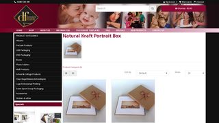 
                            13. Natural Kraft Portrait Box - Designer Folders