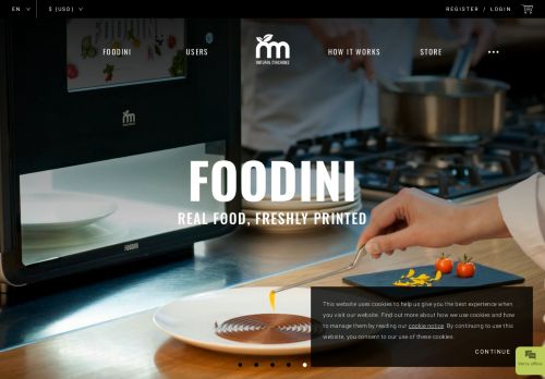 
                            1. Natural Machines: The Makers of Foodini, a 3D Food Printer