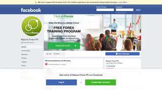 
                            6. Nature Forex Ph - Home | Facebook