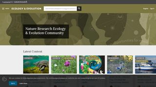 
                            2. Nature Research Ecology & Evolution ...