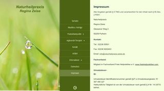 
                            13. Naturheilpraxis Regina Zeise, Heilpraktikerin, Glessener Weg 2 ...