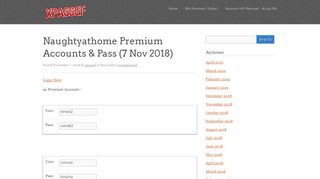 
                            8. Naughtyathome Premium Accounts & Pass - xpassgf