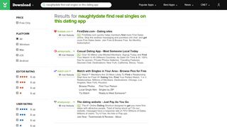 
                            6. NaughtyDate - Find Real Singles on This Dating App for iOS - Free ...