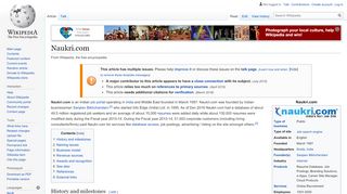 
                            6. Naukri.com - Wikipedia