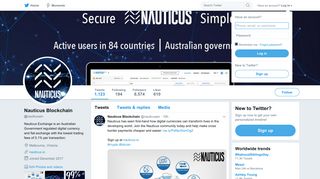 
                            4. Nauticus Blockchain (@nauticusen) | Twitter