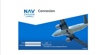 
                            13. NAV CANADA - Login