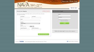 
                            9. Nava Sen Spa > Login Or Sign Up - secure-booker.com