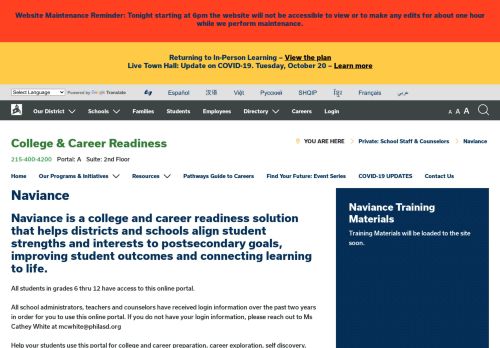 
                            3. Naviance | College & Career Readiness