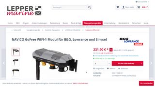 
                            11. NAVICO GoFree WIFI-1 Modul für B&G, Lowrance und Simrad ...