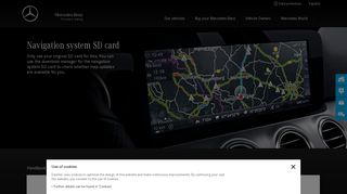 
                            3. Navigation system SD card - Mercedes Benz