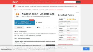 
                            9. Navigon select - Android App - Download - CHIP