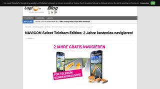 
                            10. NAVIGON Select Telekom Edition: 2 Jahre kostenlos navigieren!