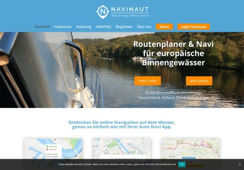 
                            1. Navinaut Routenplaner für europäische Binnenwasserstrassen