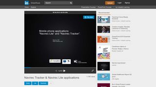 
                            13. Navirec Tracker & Navirec Lite applications - SlideShare