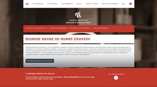 
                            11. Navne og numre erhverv - Info om database