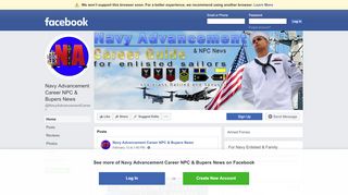 
                            8. Navy Advancement Career NPC & Bupers News - Home | Facebook