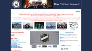 
                            3. Navy Personnel Command