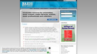 
                            1. Naxos Music Library - Invaluable Resource for Music Enthusiasts and ...