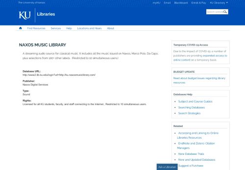 
                            12. Naxos music library | Libraries