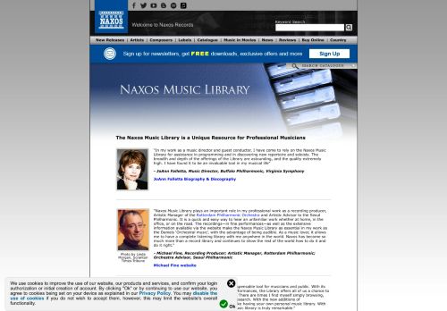 
                            2. Naxos Music Library - Naxos Records