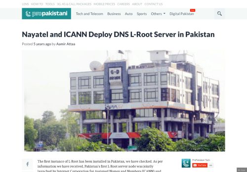 
                            12. Nayatel and ICANN Deploy DNS L-Root Server in Pakistan