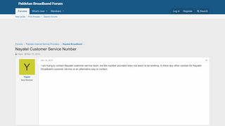 
                            7. Nayatel Customer Service Number | Pakistan Broadband ...