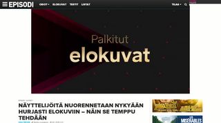 
                            4. Näyttelijöitä nuorennetaan nykyään hurjasti elokuviin - näin se temppu ...