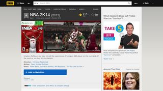 
                            10. NBA 2K14 (Video Game 2013) - IMDb