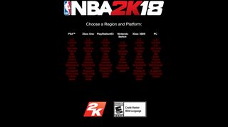 
                            7. NBA 2K18 Manual Site - 2K.com
