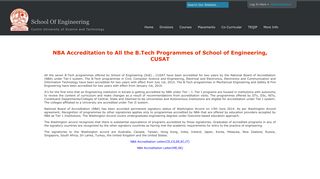 
                            6. NBA Accreditation - School Of Engineering