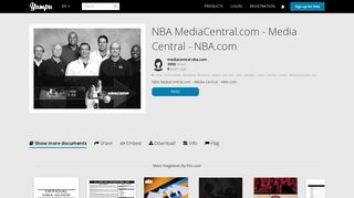 
                            6. NBA MediaCentral.com - Media Central - NBA.com - Yumpu