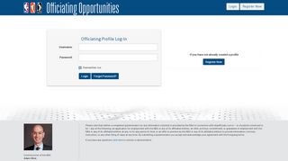 
                            10. NBA Officiating Profiles - Login