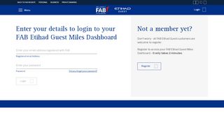 
                            2. NBAD Etihad Guest Miles Dashboard - FAB Stars