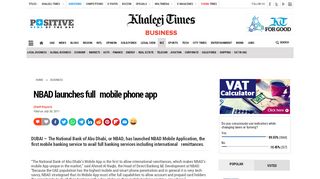 
                            10. NBAD launches full mobile phone app - Khaleej Times