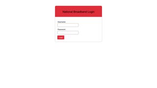 
                            2. NBB Login - national broadband