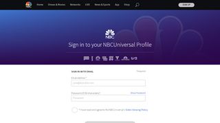 
                            5. NBC Account Sign In - NBC.com