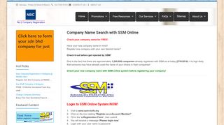 
                            10. NBC Professional Group | Company Name Search with SSM Online