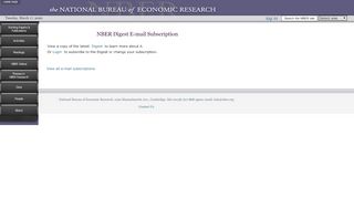 
                            8. NBER Digest E-mail Subscription