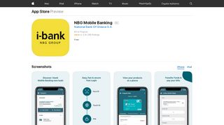 
                            5. NBG Mobile Banking on the App Store - iTunes - Apple
