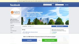 
                            8. NBS Northern Business School - Startseite | Facebook