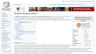 
                            2. NBS Northern Business School - Wikipedia