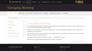 
                            7. NBS offer everday banking with personal bank accounts | Nelson ...