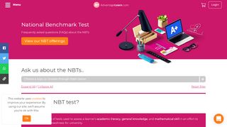 
                            11. NBT test – National Benchmark Test | Advantage Learn