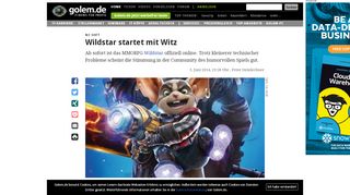 
                            13. NC Soft: Wildstar startet mit Witz - Golem.de