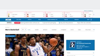 
                            10. NCAA men's college basketball scores, news, rankings | NCAA.com